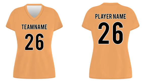 Pure Color Custom Volleyball Jerseys with Your Design